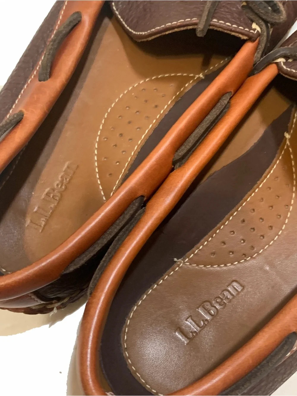 8 / L.L. Bean Men's Bison Double-Sole Slippers, Leather